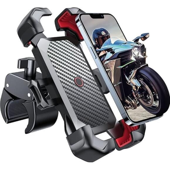 Motorcycle Phone Mount, 100mph Military Anti-Shake Bike Phone Holder - Picture 7 of 7